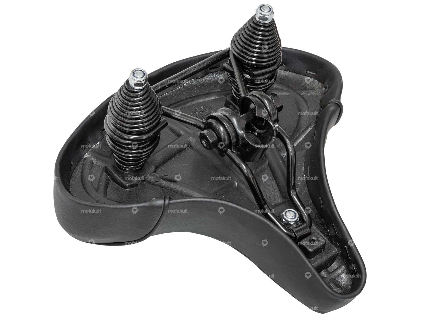 Sattel Classic Tonnenfedern schwarz Carousel Image 2