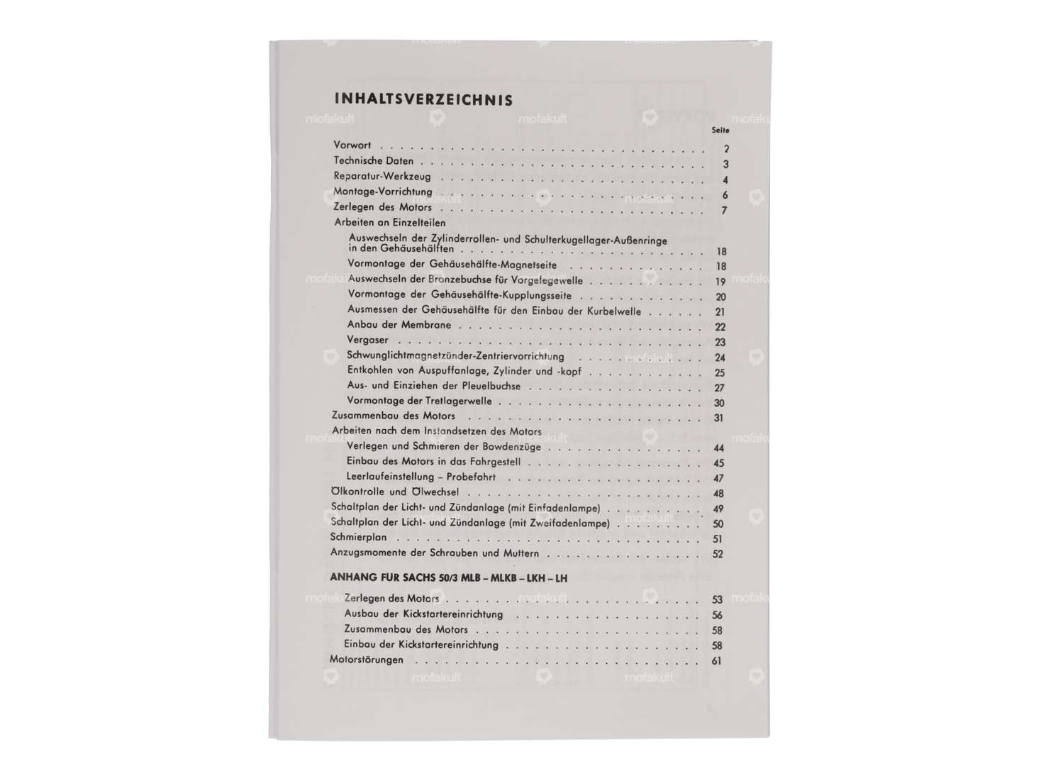 Reparaturanleitung | Sachs 50/3 ML, MLK, LKH, LH Carousel Image 2