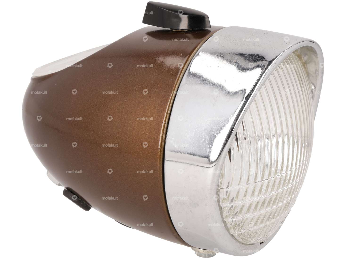 Union egg lamp with switch (center mounting) brown NOS Carousel Image 1