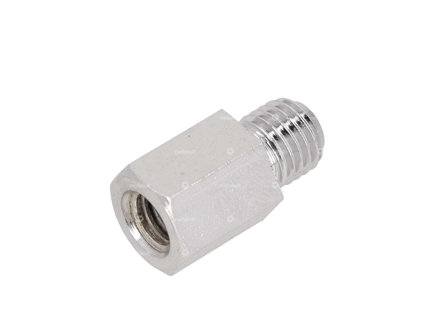 Adapter Spiegelhalterung M8 - M10 Chrom Carousel Image 1