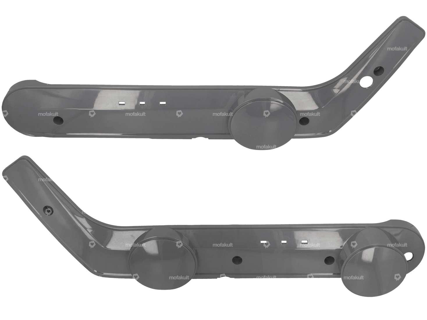 AKOA Seitenschützer kantig Vario dunkelgrau | Piaggio Ciao Carousel Image 1