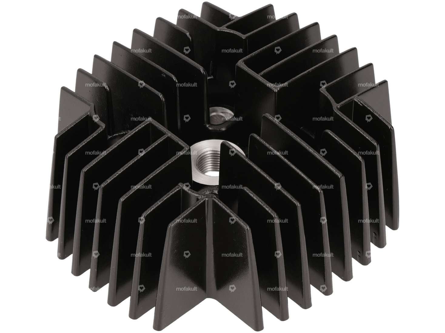 AKOA 45 mm cylinder head black | Puch E50 / ZA50 (wind cooled) / ZA50 (cat.) / Z50 Carousel Image 1