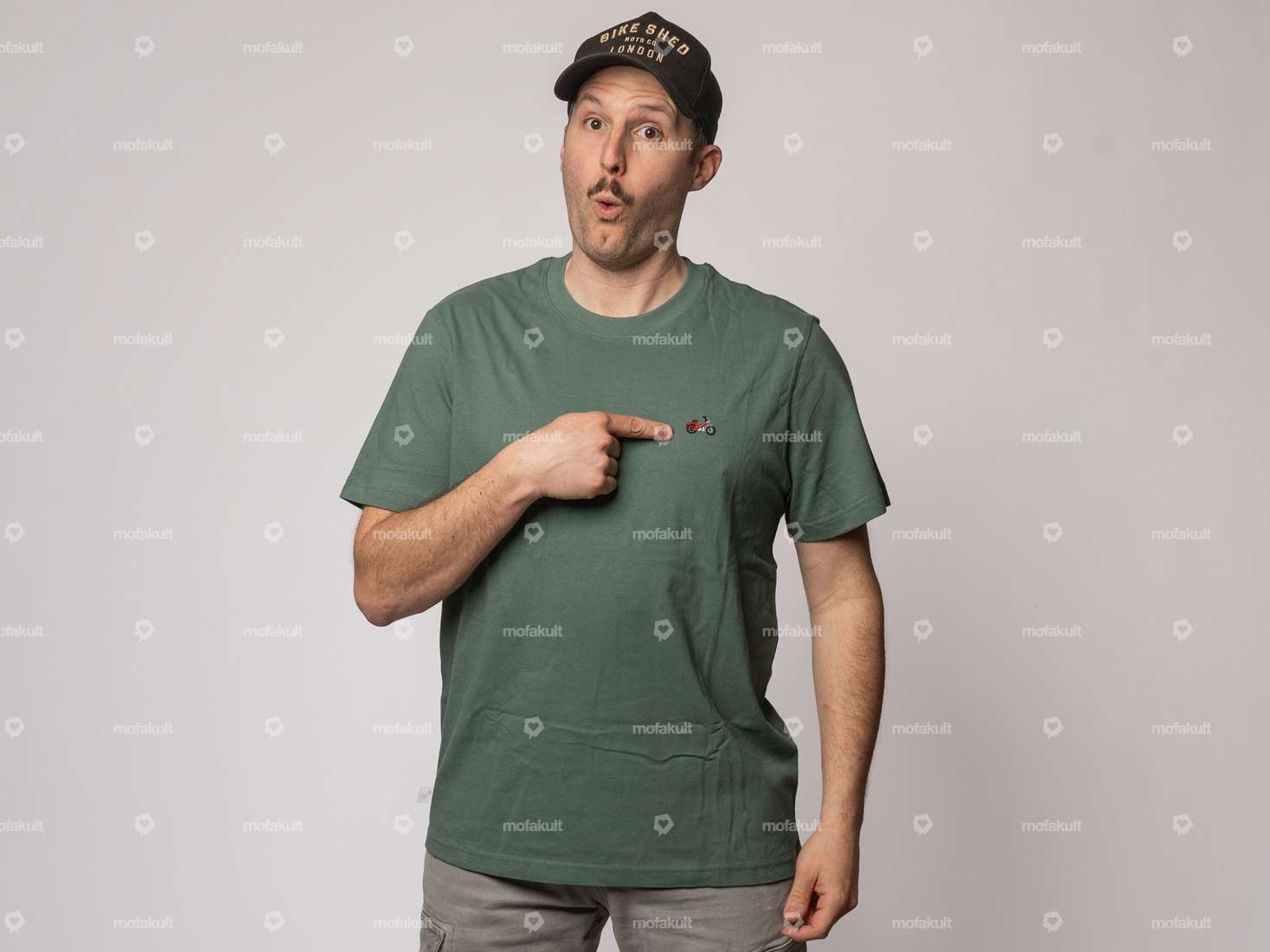 mk-Merch T-Shirt «Maxi Tuning» UNISEX petrol Carousel Image 1