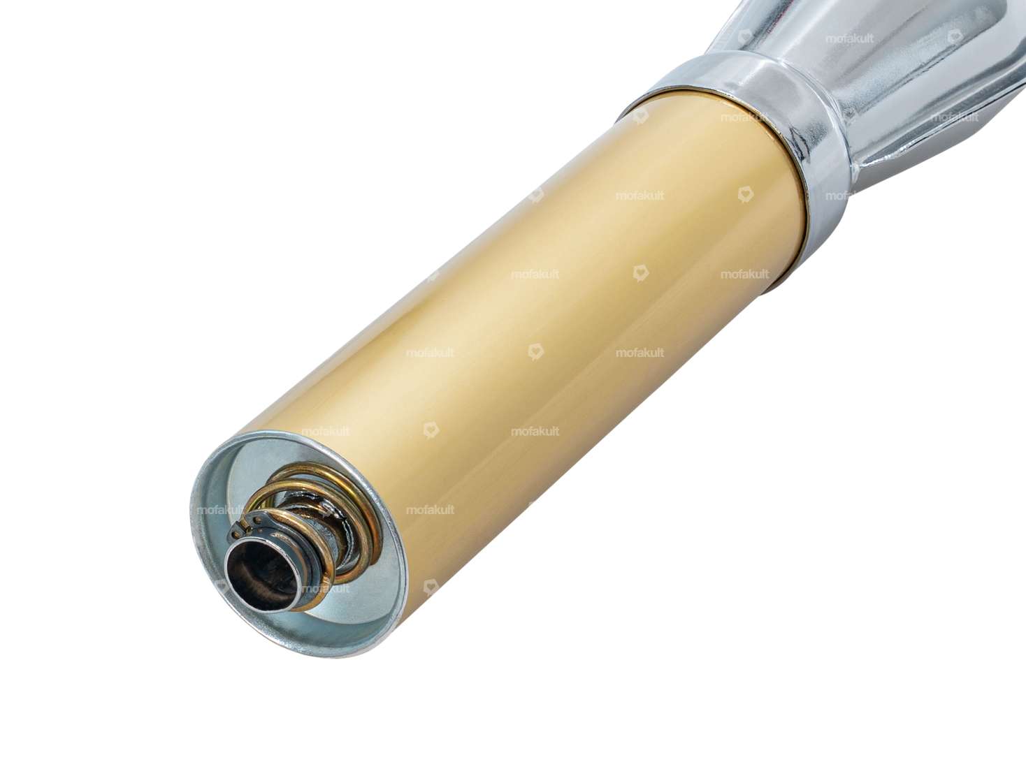 Jamarcol Fuego muffler 32 mm chrome / gold Carousel Image 3