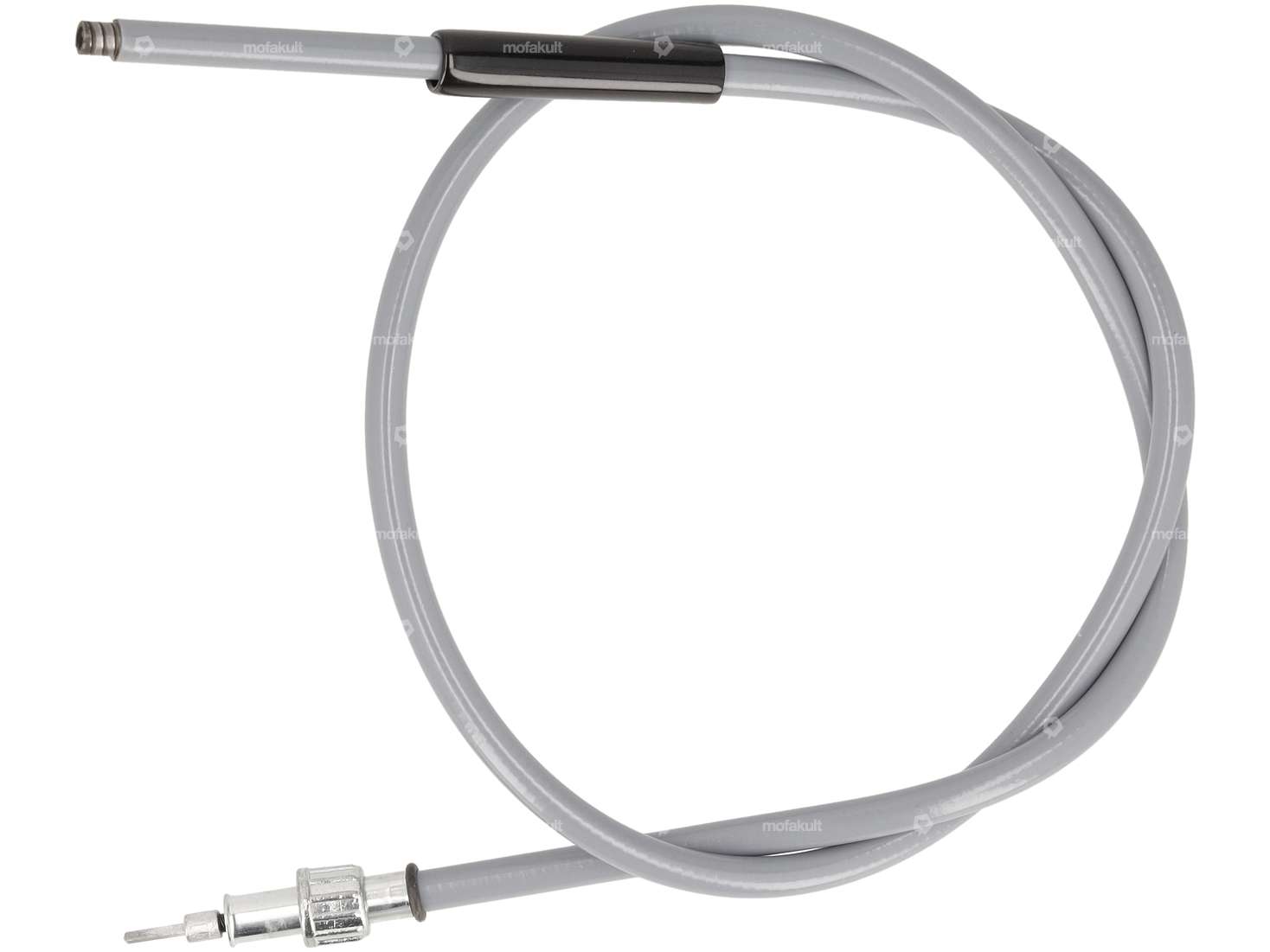 GPO Spezial-Tachowelle 80 cm (Antrieb 2.6 mm zu Tacho 1.8 mm Vierkant) grau | Piaggio Ciao Carousel Image 1
