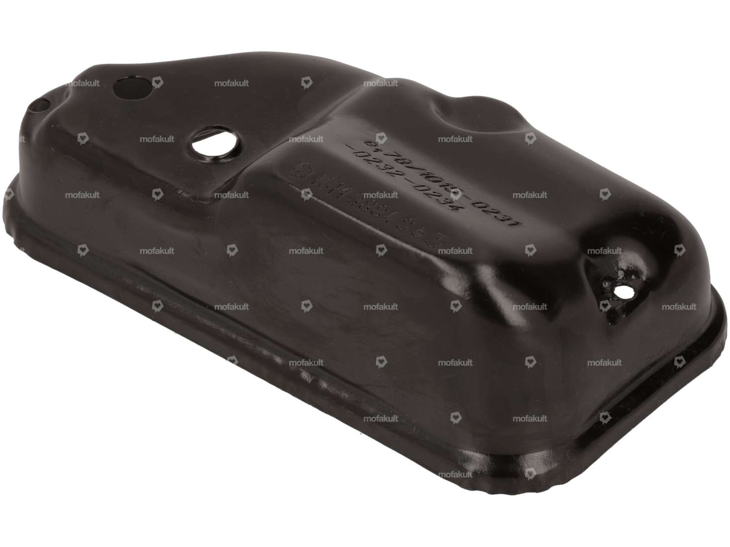 Piaggio carburetor sump cover black, with separate lubrication | Vespa PX Lusso, T5 Carousel Image 2