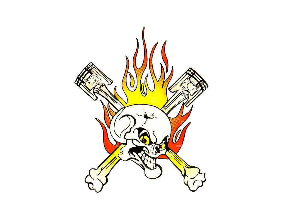 Skull - Piston glue Carousel Image 1