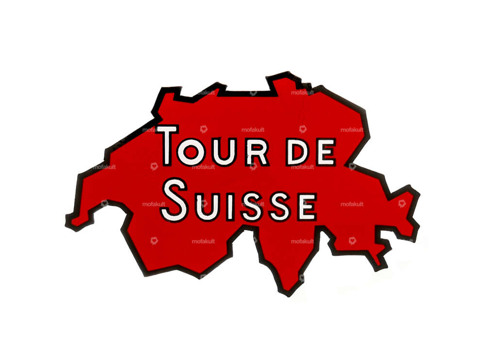 Sticker "Tour de Suisse" 50x32 Tank | Sachs 50/2 Carousel Image 1
