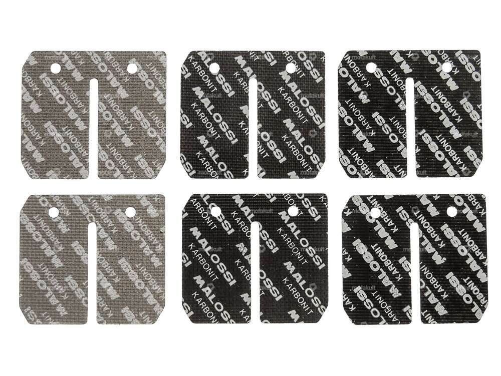 Malossi reed valve carbonite 0.3 / 0.35 / 0.4 mm VL6 Gilardoni italkit Carousel Image 1