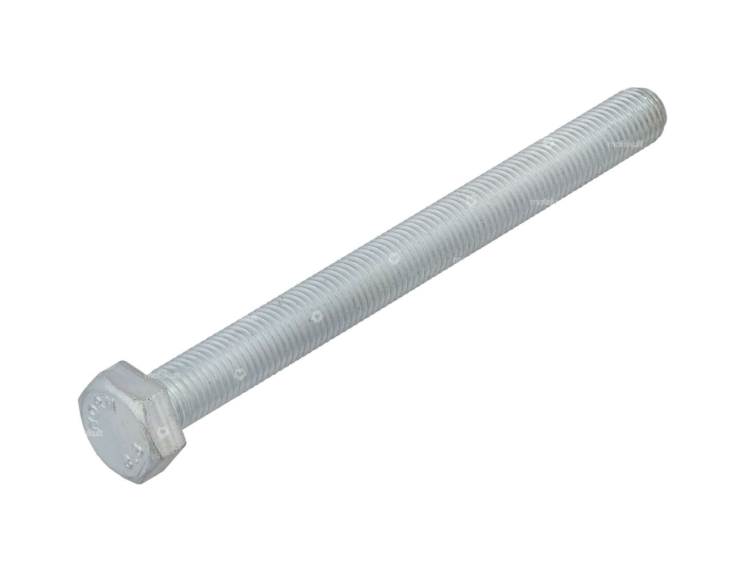 M8x1 x 90 hexagon head screw, galvanized Carousel Image 1