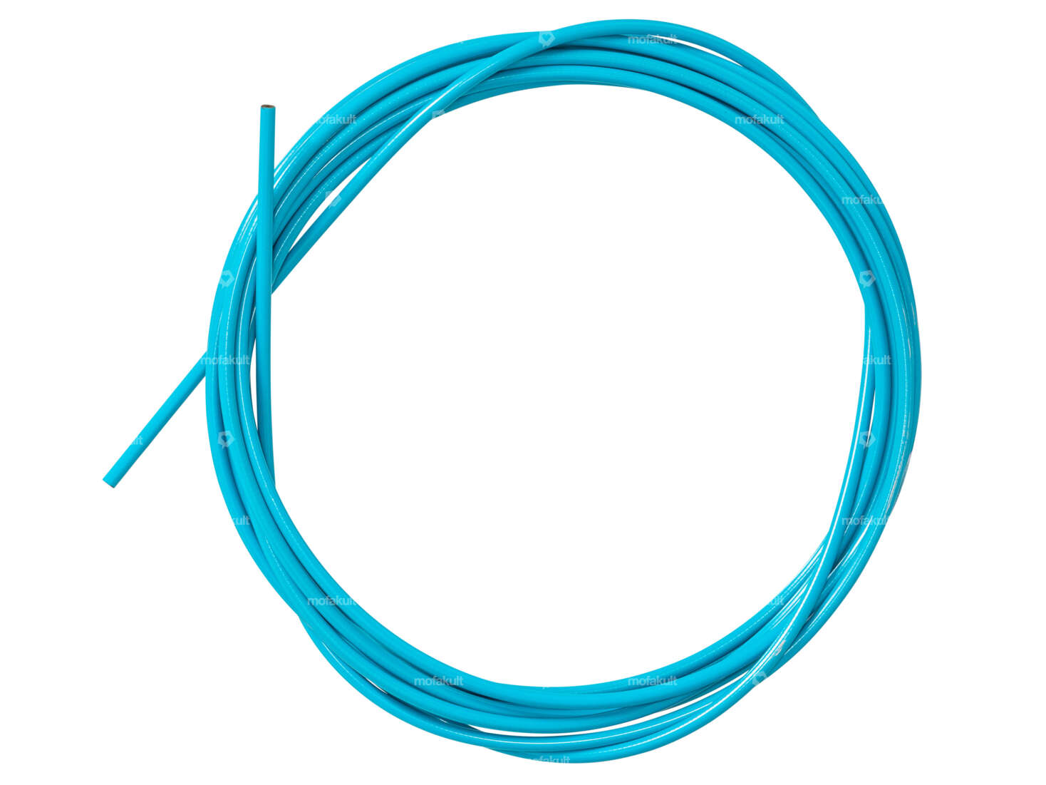 Kabelhülle Ø 5 mm blau (6 Meter Rolle) PTFE-gefettet Carousel Image 1