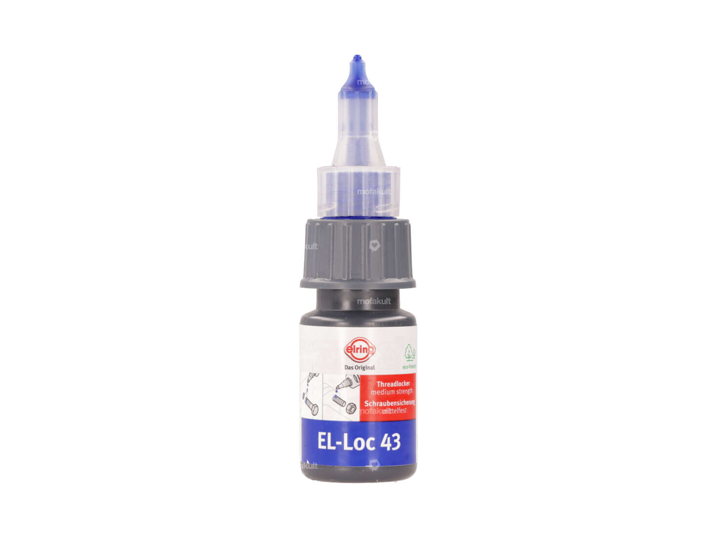 Elring Schraubensicherung mittelfest EL-Loc 43 blau 10 ml Carousel Image 1