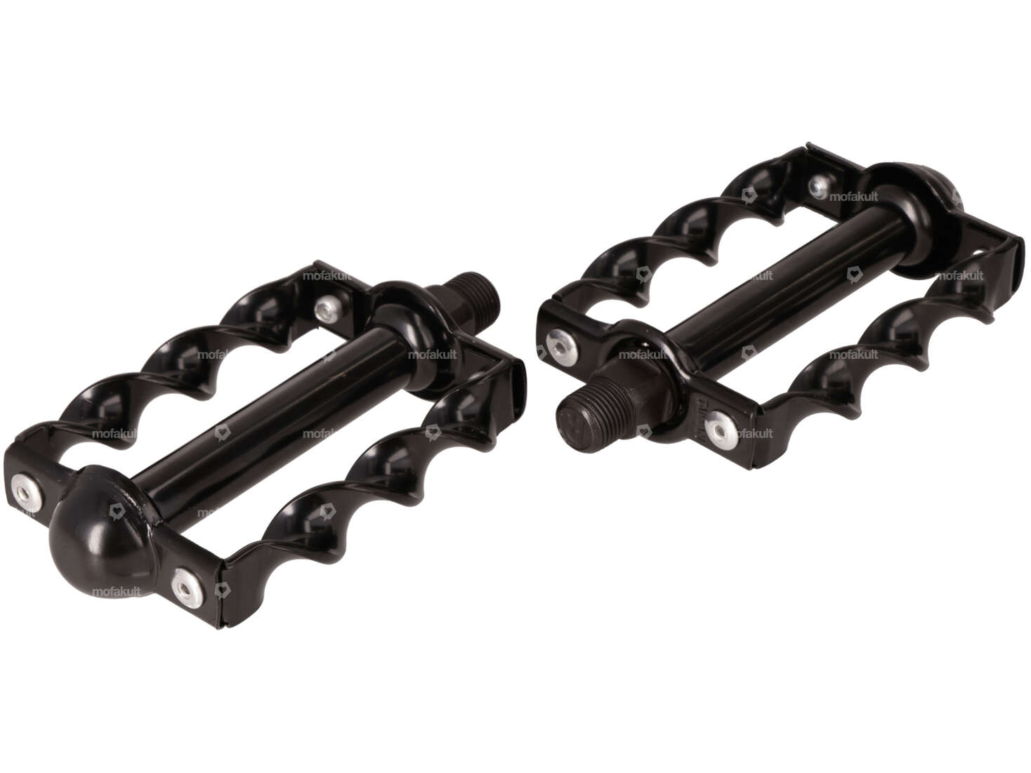 66HEROES Pedale gedreht schwarz Carousel Image 1