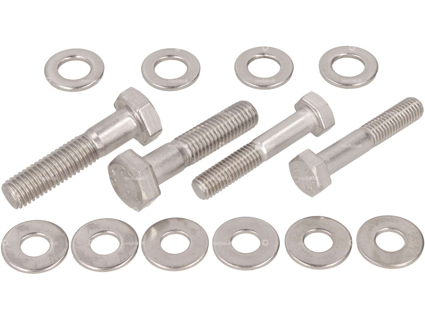 swiing® revival screw set shock absorber Inox | Pony GTX 521 Carousel Image 1