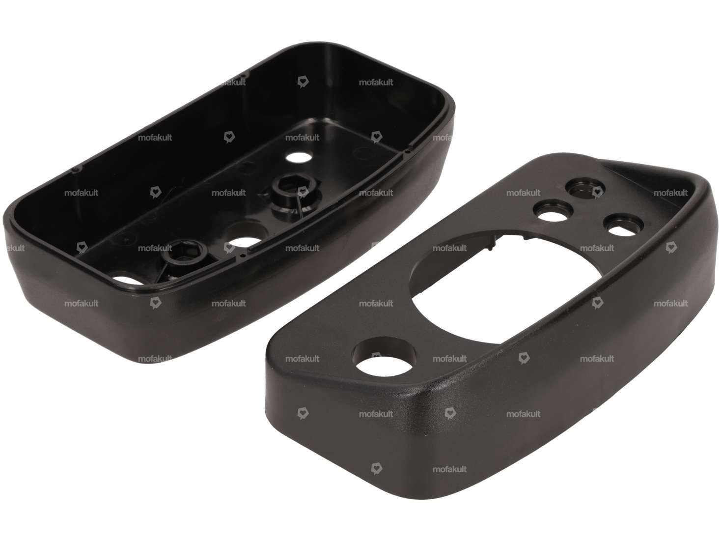 Cockpit housing 60 mm speedometer black Carousel Image 3