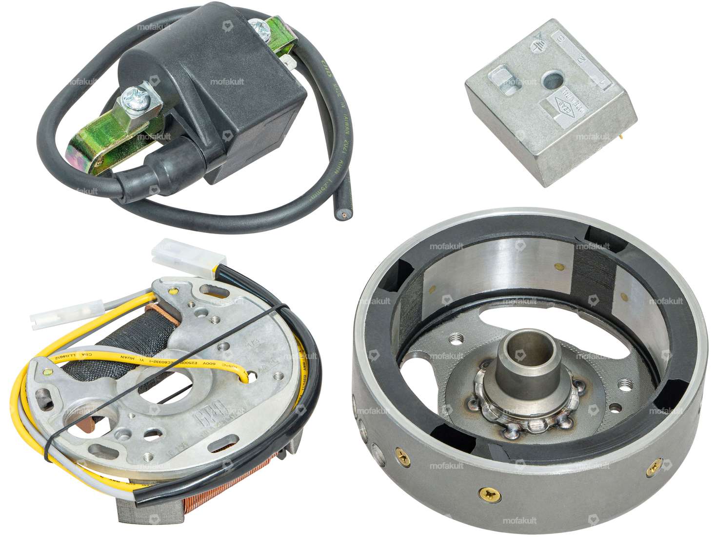 GPO CDI Zündung-Set rechtsdrehend 6V Carousel Image 2