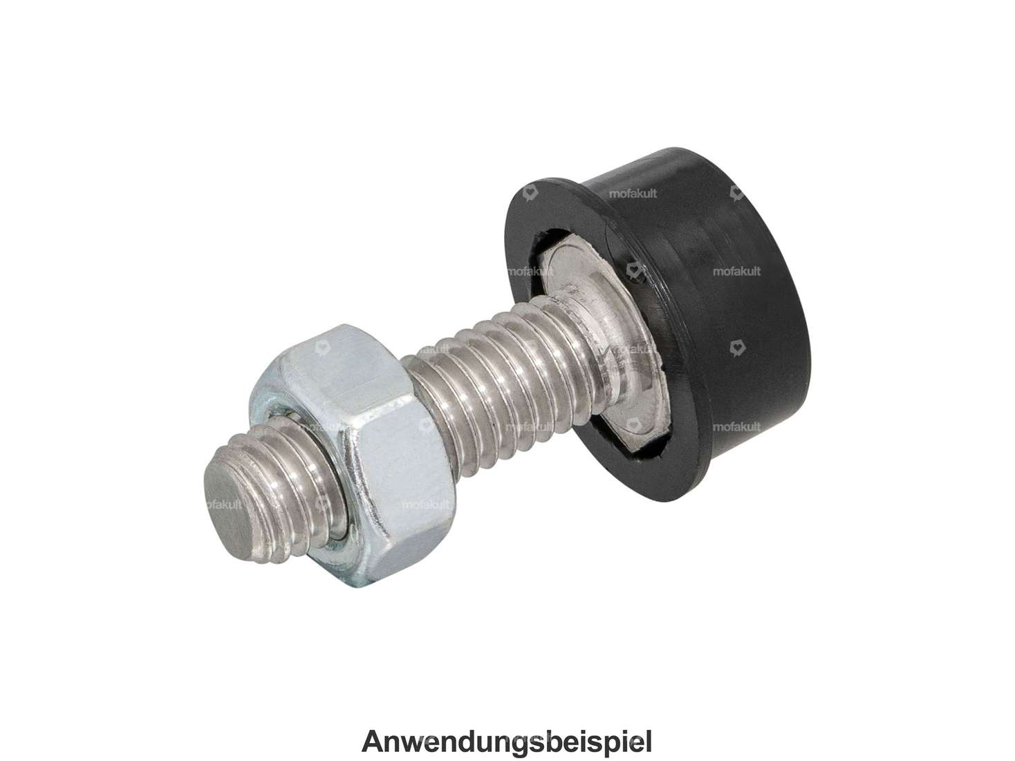 Cover hexagon head M6 black Carousel Image 4