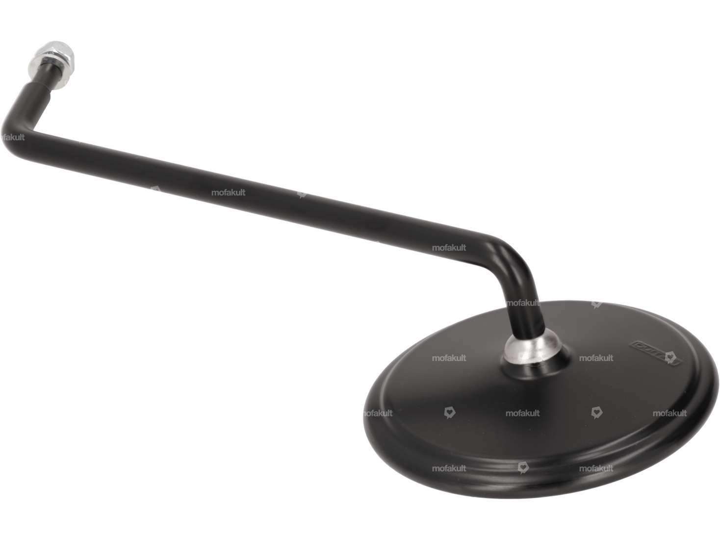 Bumm Spiegel rund abgewinkelt rechts schwarz Carousel Image 3