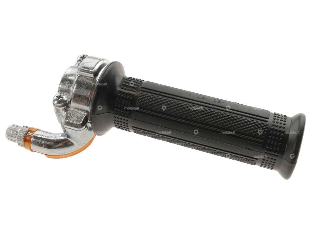 Lusito Gasdrehgriff Alu blank / orange Carousel Image 3