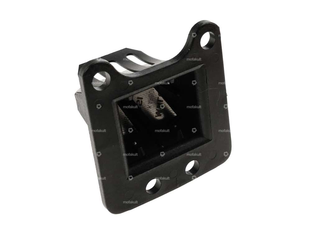 Malossi 4-Klappmembran-Einsatz Karbonit Puch / Peugeot 103 / 104 / 105 Carousel Image 4