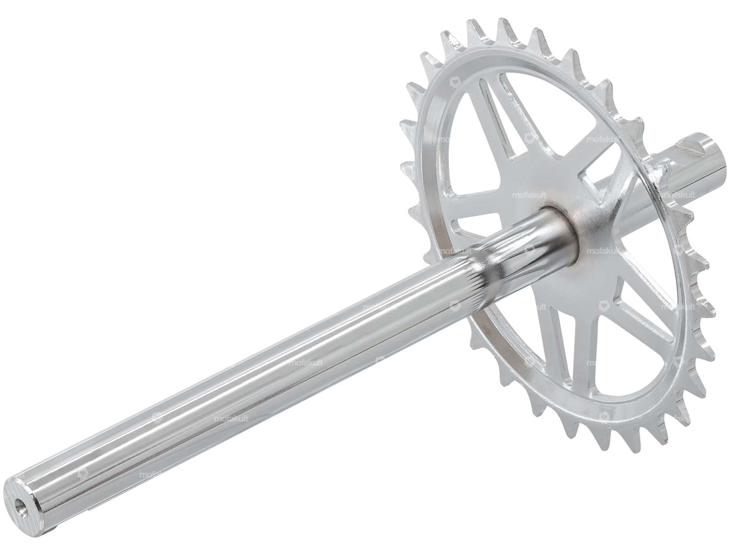 swiing® revival pedal axle with chrome rim | Zündapp Belmondo Carousel Image 2