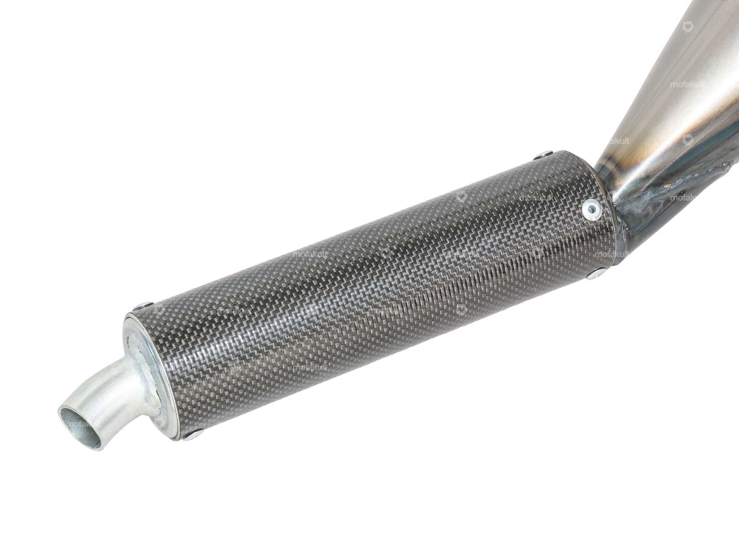 Simonini Auspuff Thunder Carbon | Piaggio Ciao, Bravo Carousel Image 3