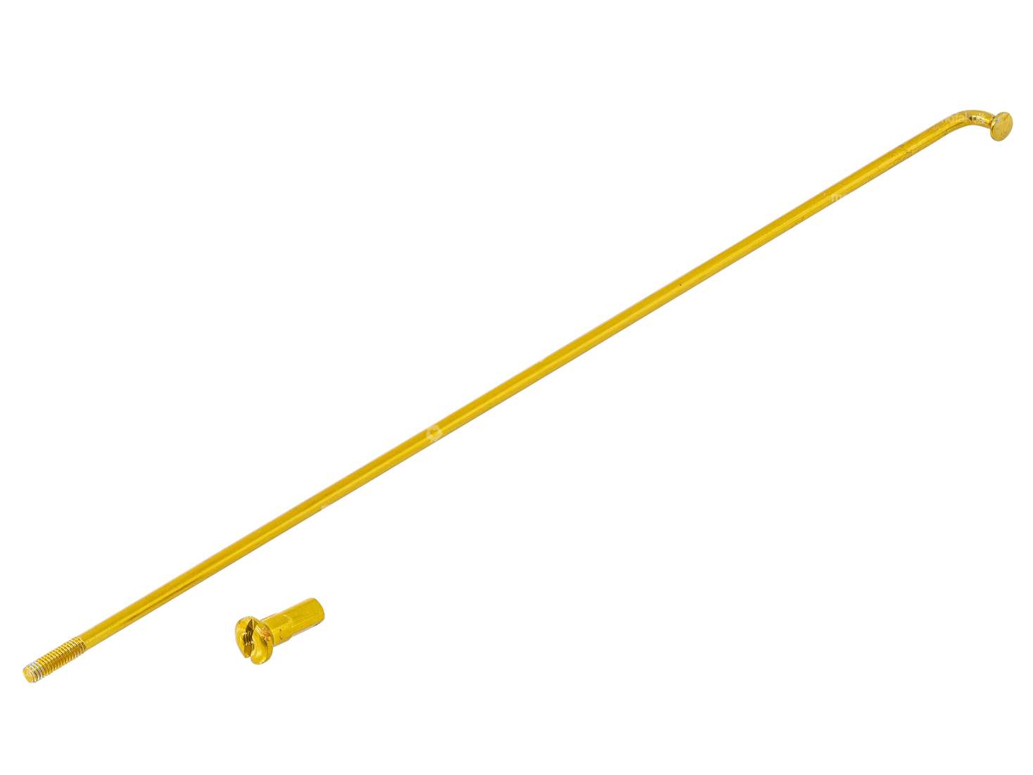 GPO 19" Speiche einzeln inkl. Nippel (2.9 x 212 mm) gold Carousel Image 1