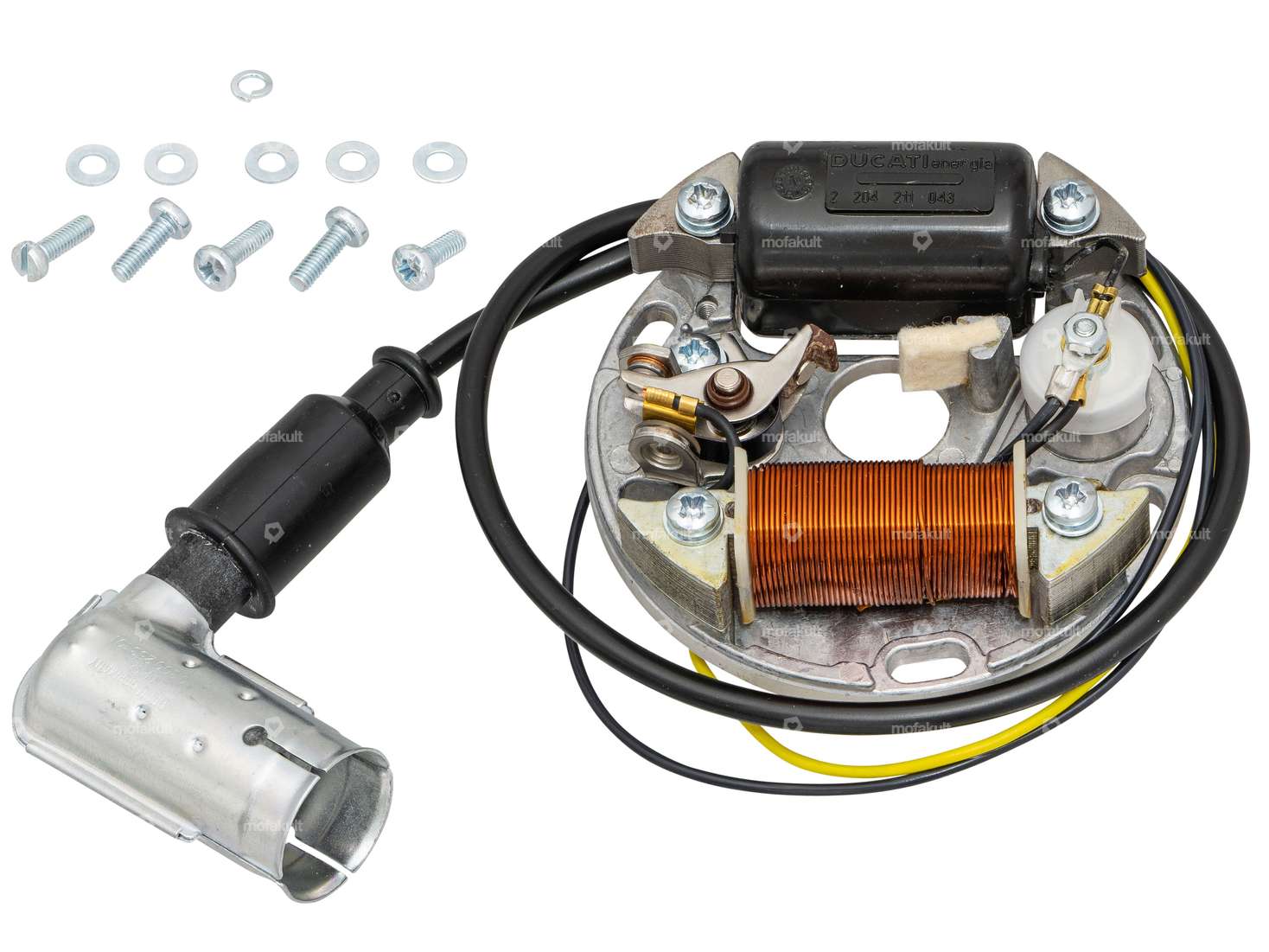 swiing® revival Zündplatte 90 mm mit DUCATI Komponenten Carousel Image 1