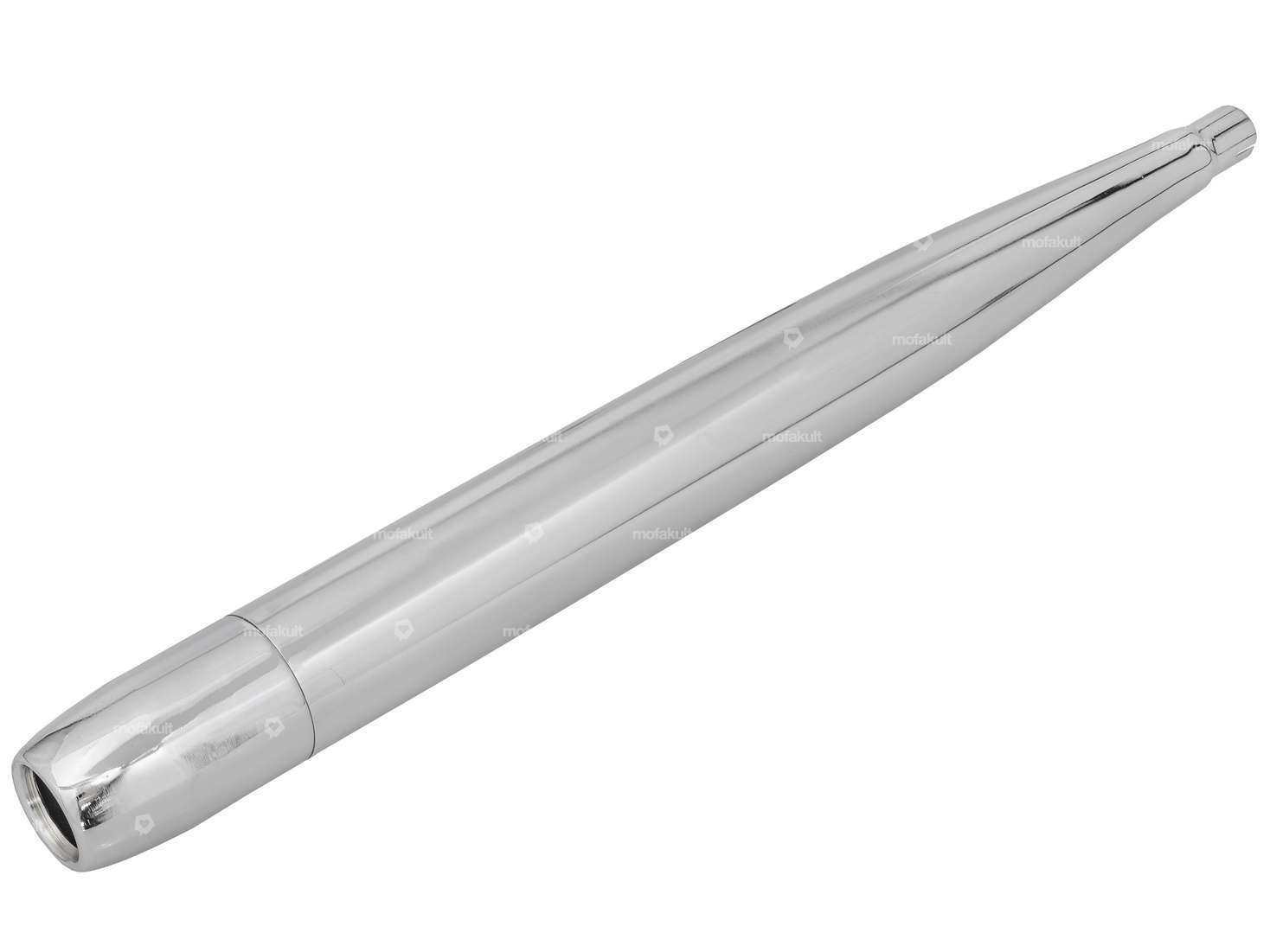 swiing® ingenious Zigarre Ø 28 / 70 mm Chrom (Reso-Auspuff) Carousel Image 2