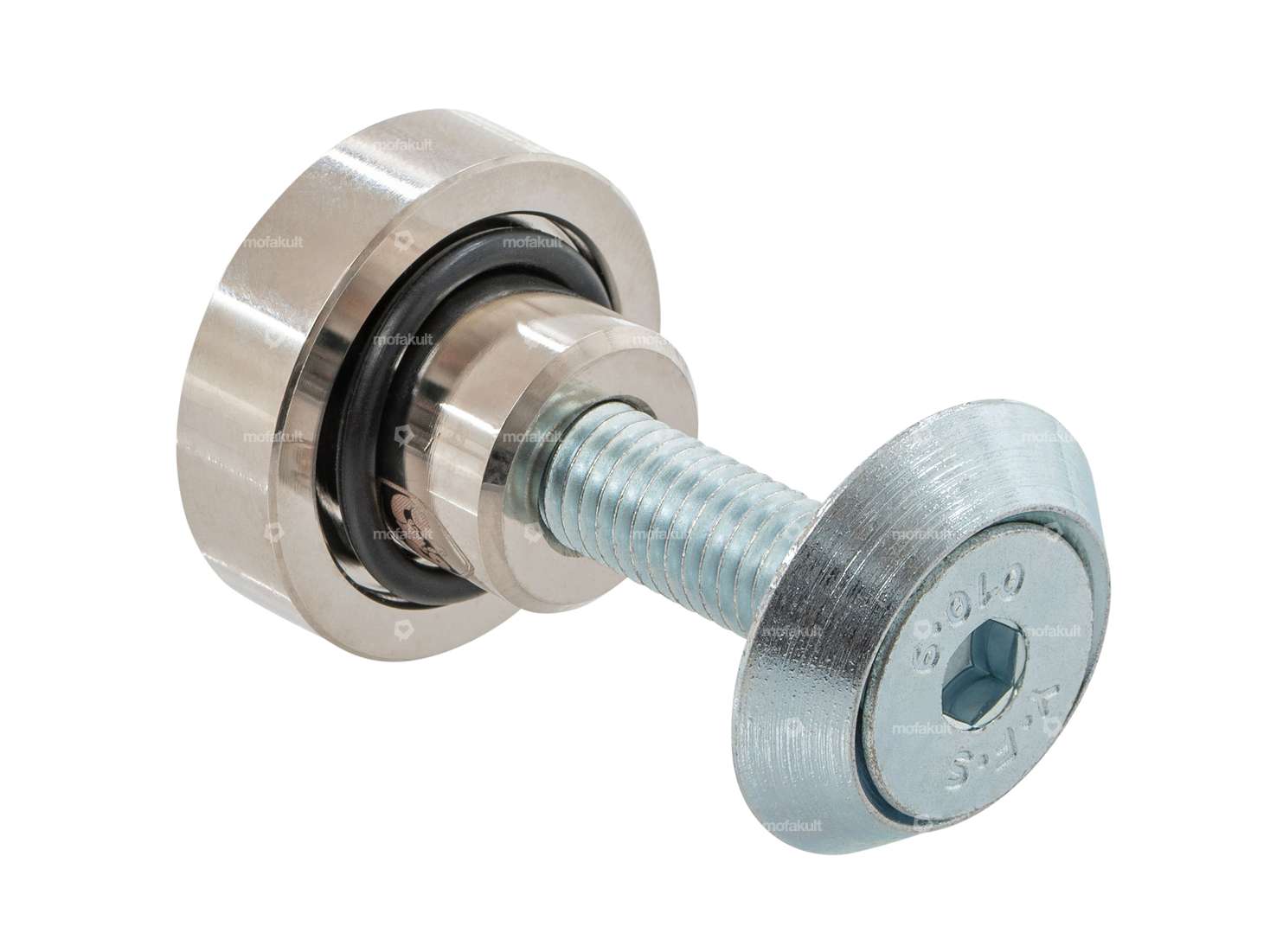 66HEROES Verschlusskappe Kickstarterwelle «Puch» vernickelt | Puch Z50 Carousel Image 2