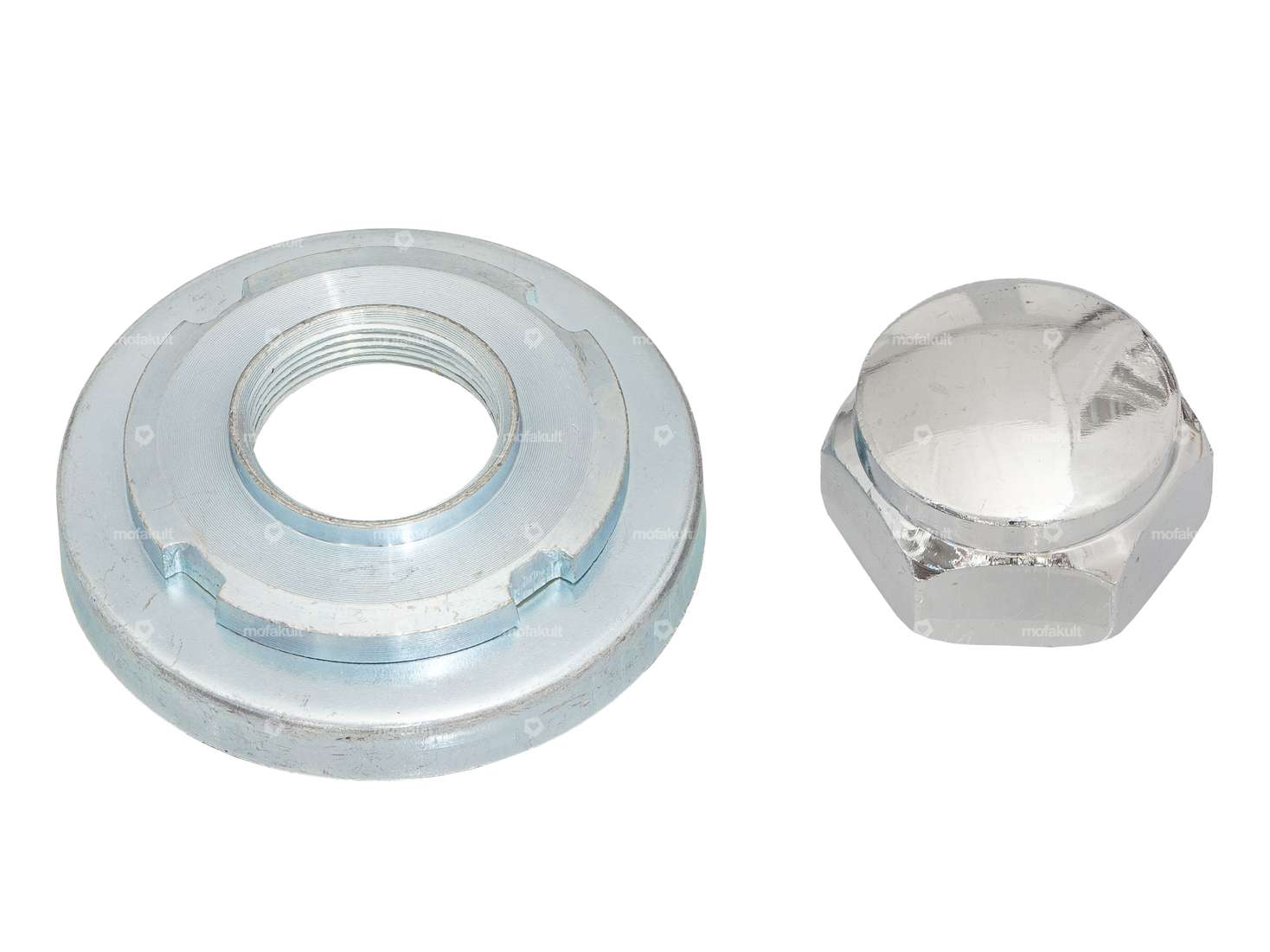 Abschlussmutter & Einstellmutter M22x1 Lenkkopflager Cross-Gabel Carousel Image 1