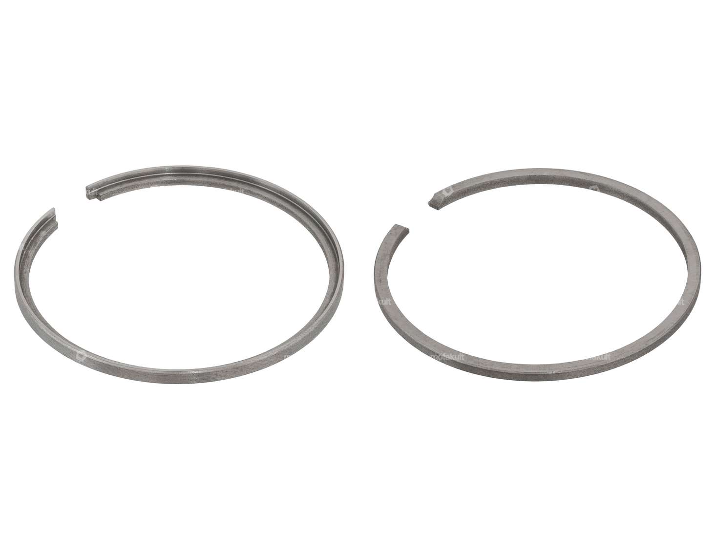 Meteor piston rings 39.2 mm (pair) | Piaggio Ciao, SI, Bravo, Boxer Carousel Image 2