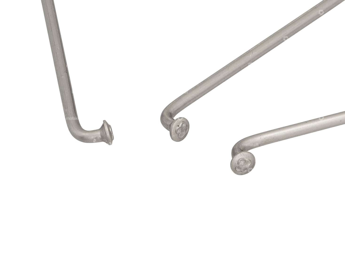 WWS 22" spoke set incl. nipple (2.6 x 249 mm) Inox Carousel Image 2