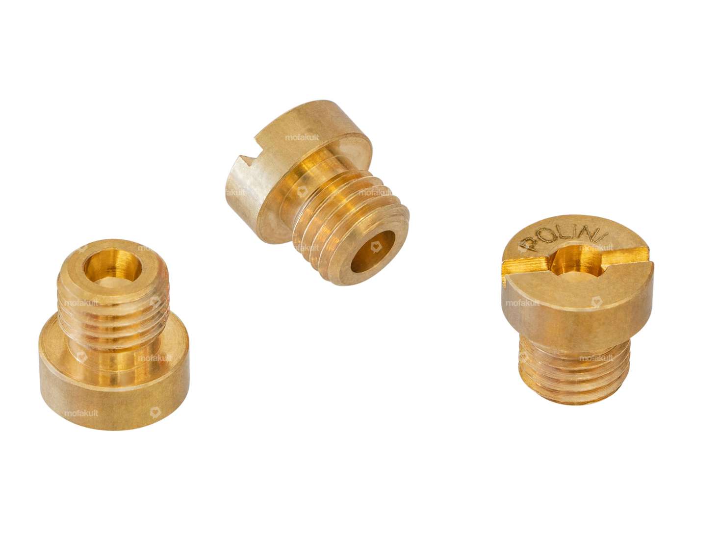 Polini nozzle set M6 (140 - 158) Dell'Orto PHVA, PHBN, PHBL, PHBH, SHB, PHF, PHVB, FRD, FRG Carousel Image 2