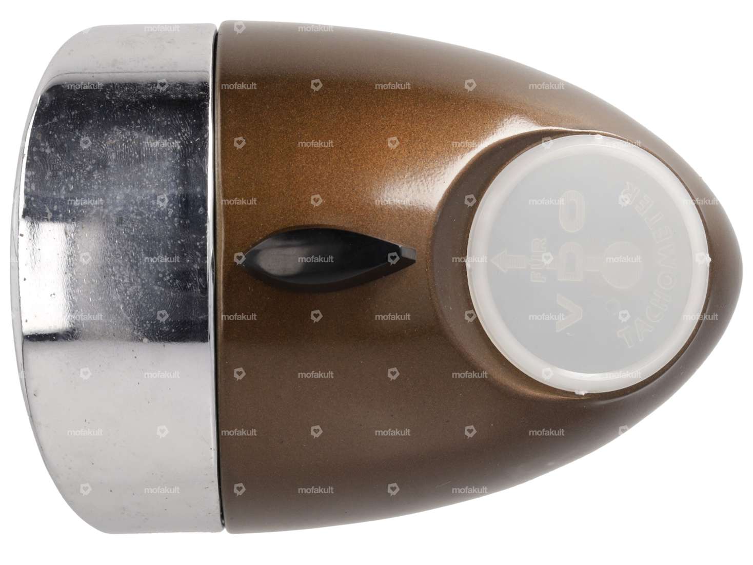 Union egg lamp with switch (center mounting) brown NOS Carousel Image 2