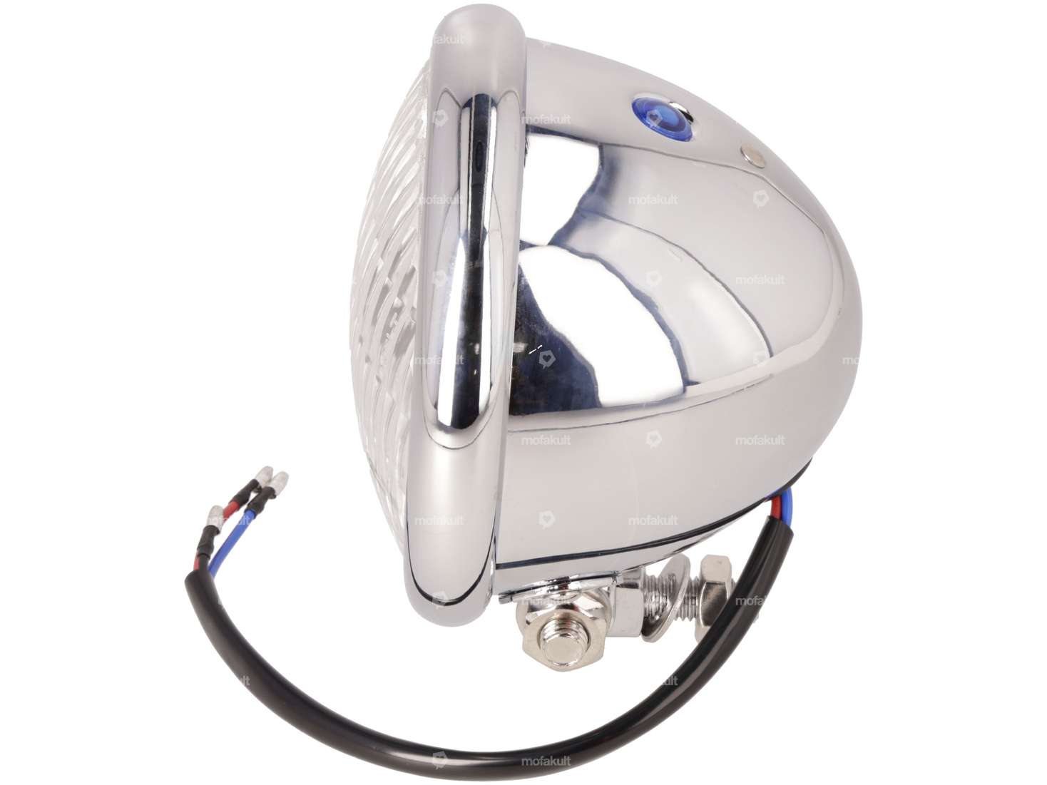 Scheinwerfer «Harley» Ø 12 cm Chrom Carousel Image 2