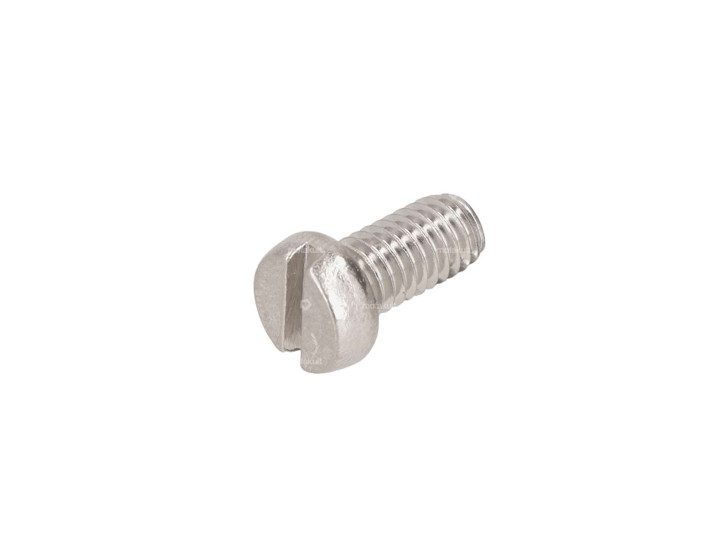 Schraube M6x12 Zylinderkopf Schlitz Inox Carousel Image 1