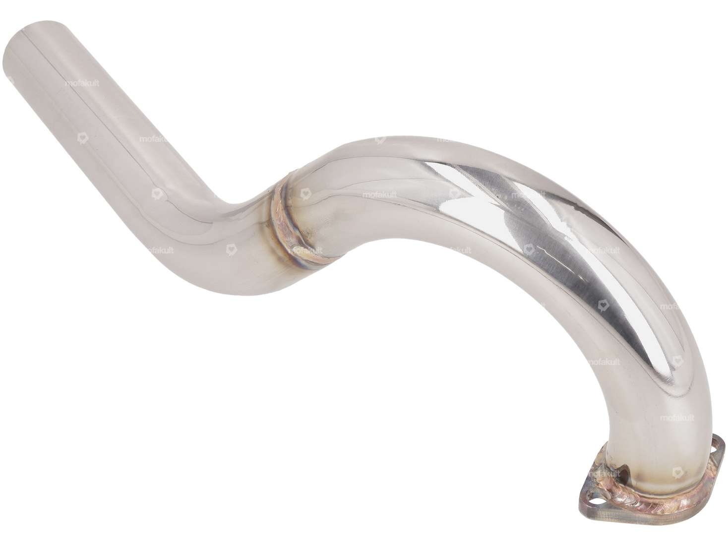 BAD ASS exhaust manifold 32 mm chrome | Puch E50, Z50 Carousel Image 3