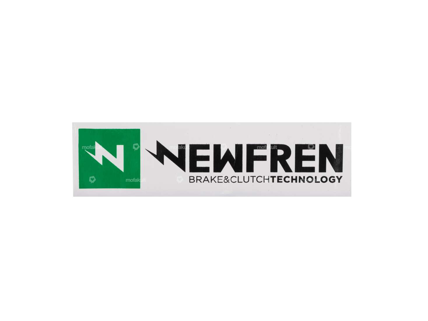 NewFren Aufkleber weiss Carousel Image 1