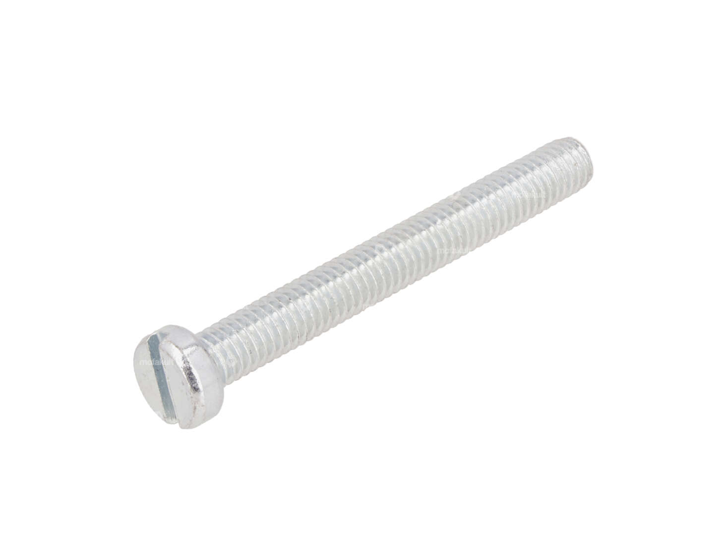 Screw M6x50 cylinder head slot galvanized Carousel Image 1