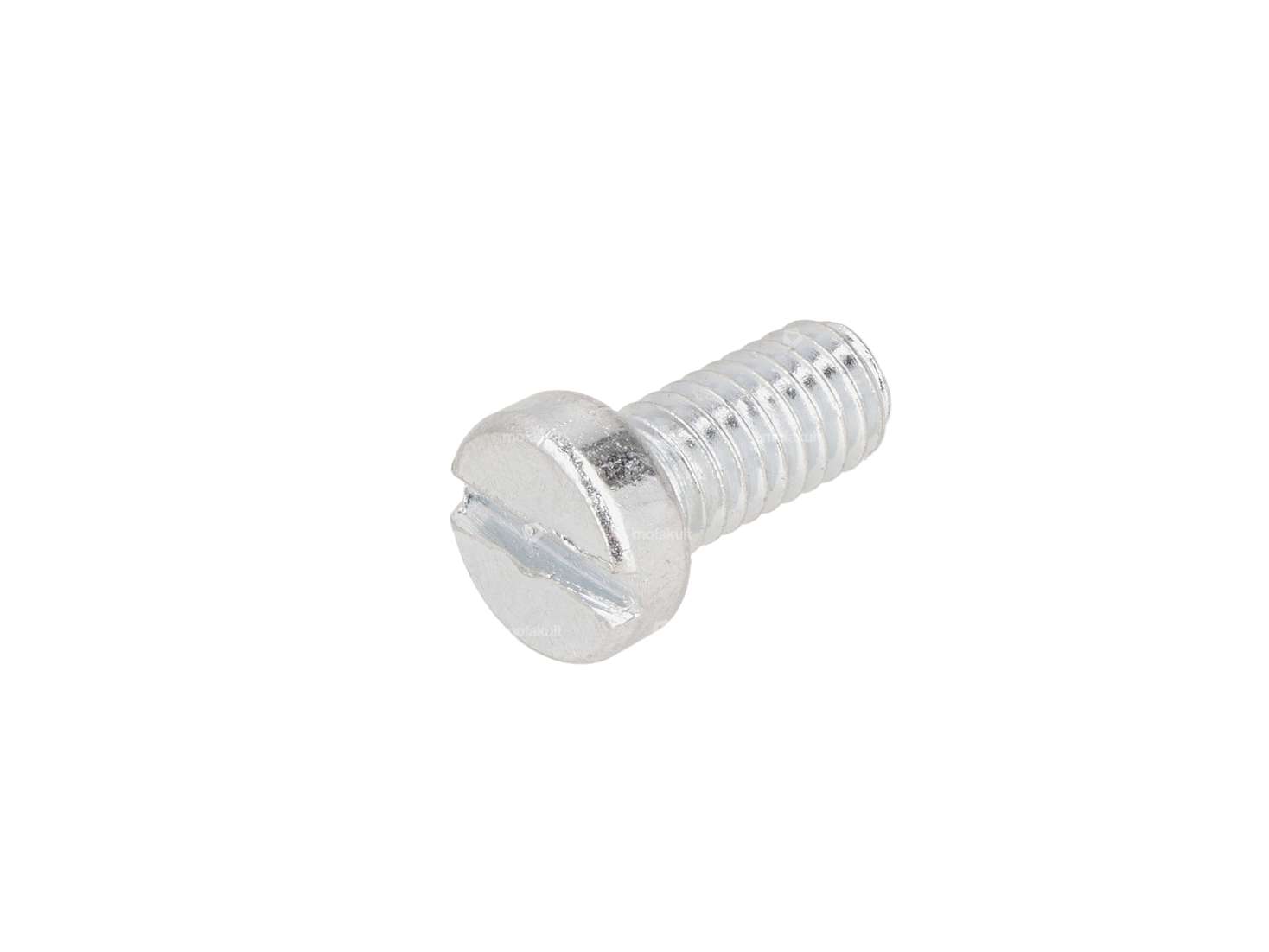 Screw M6x12 cylinder head slot galvanized Carousel Image 1