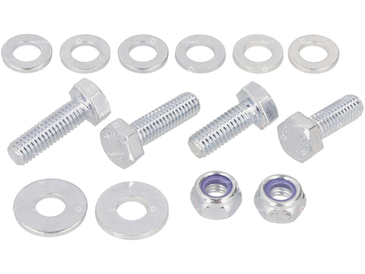 swiing® revival Schrauben-Set Zusatzgepäckträger verzinkt | Pony Cross 521 Carousel Image 1