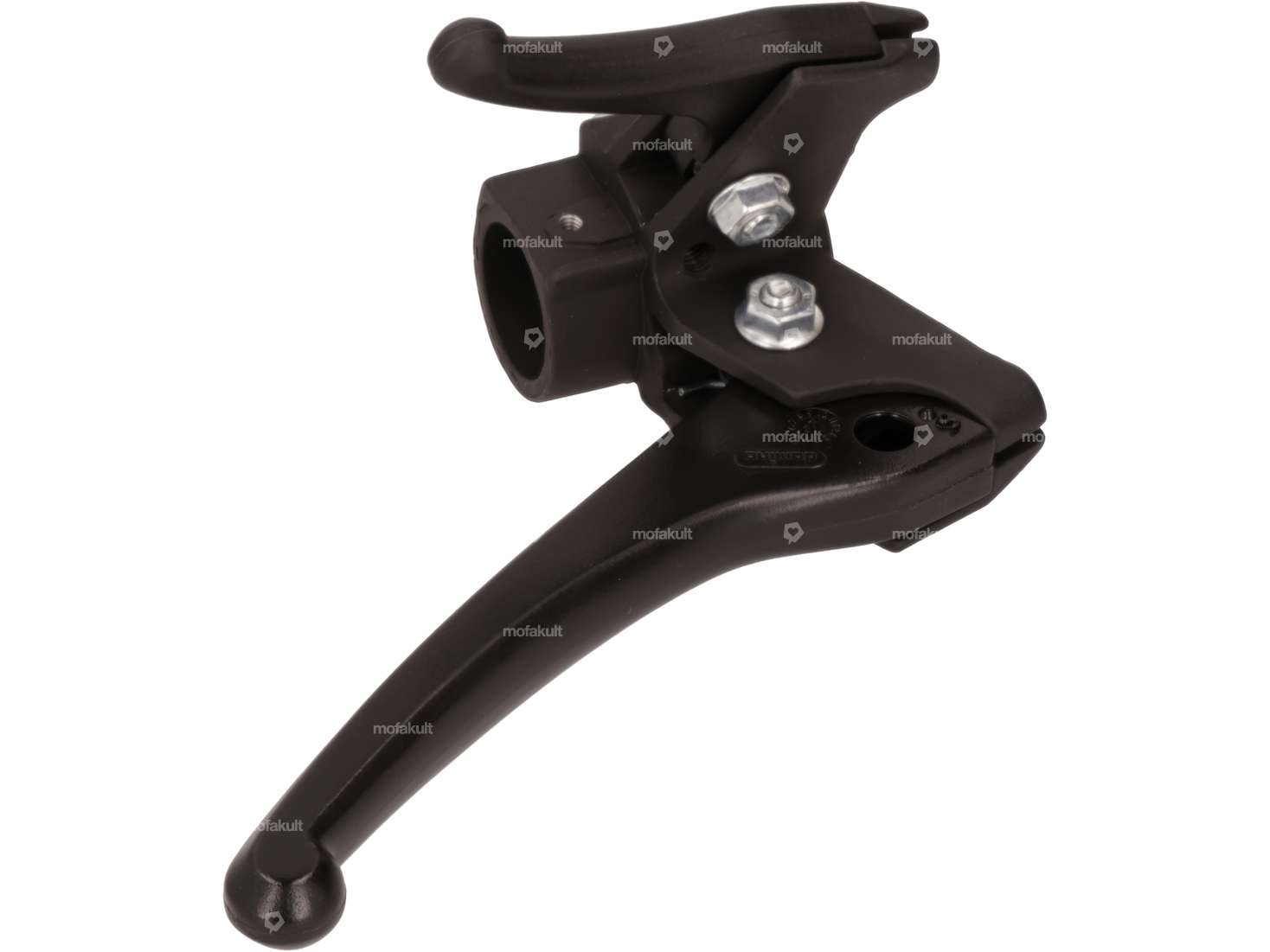 Domino Bremsgriff-Set mehrkant schwarz original | Piaggio Ciao PX, SI, Bravo Carousel Image 3