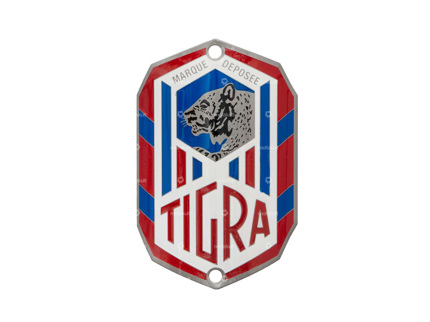 "Tigra" brand plate bent towards the head tube Carousel Image 1
