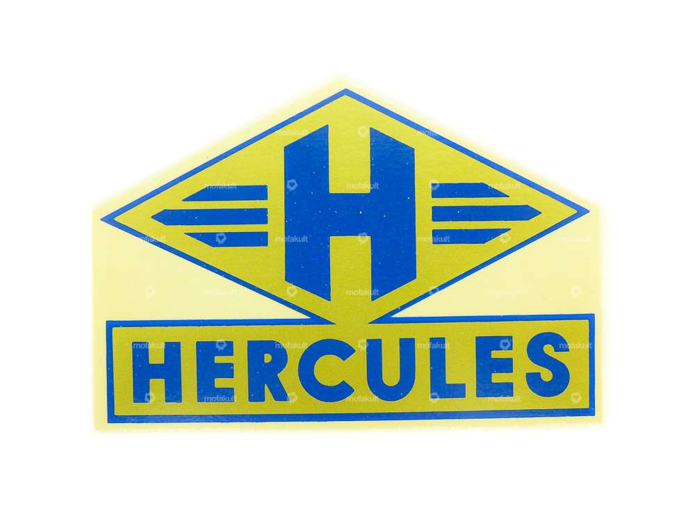 Wasserabziehbild «H - Hercules» gold/ blau Carousel Image 1