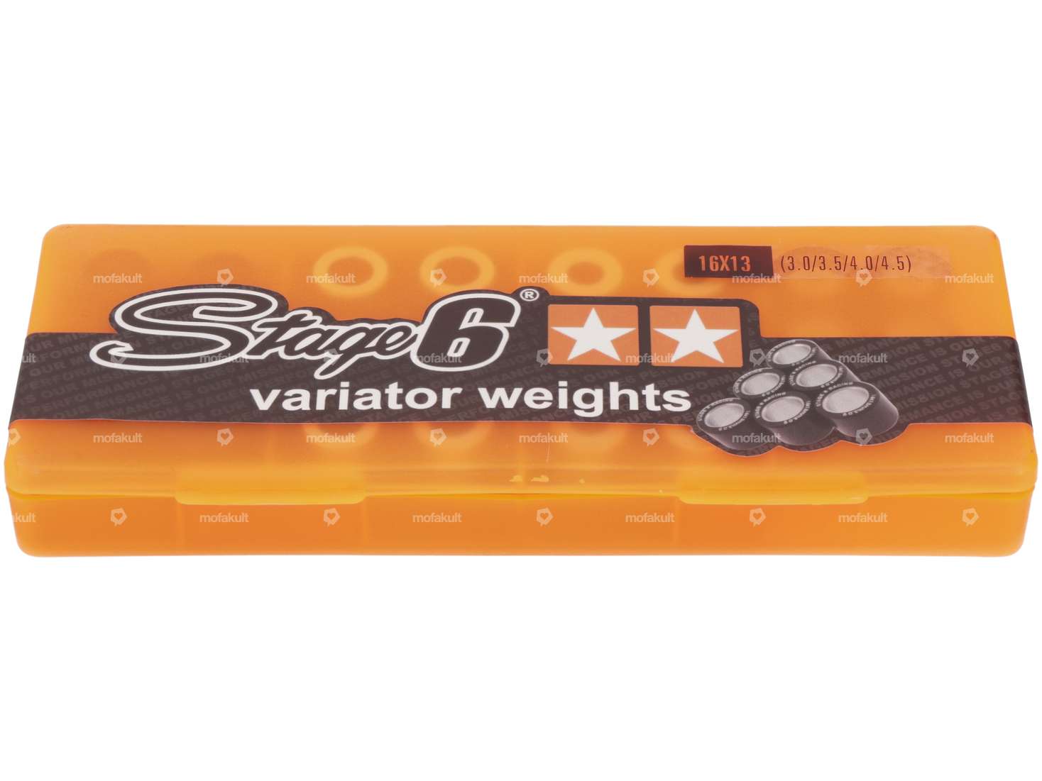 Stage6 3 - 4.5 g Variogewichte-Set Ø 16 x 13 mm Carousel Image 2