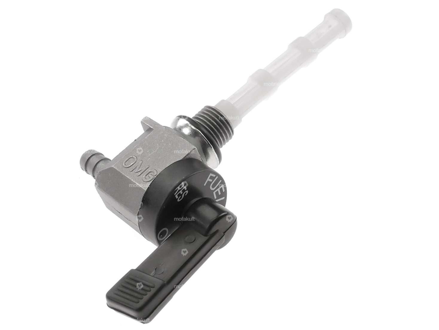 OMG Benzinhahn senkrecht M10x1 beschriftet (zum einschrauben) nach hinten abgehend Carousel Image 3