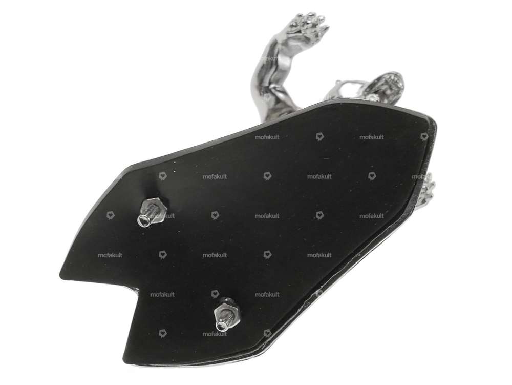 Zierfigur Wild Bear gross Chrom Carousel Image 4