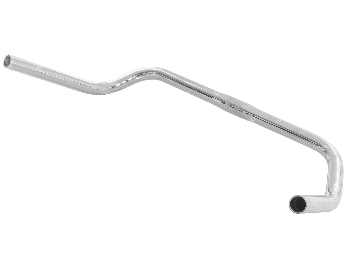 ergotec Lenker «Englischer Bügel» Vorbau 8.5 cm Chrom Carousel Image 3