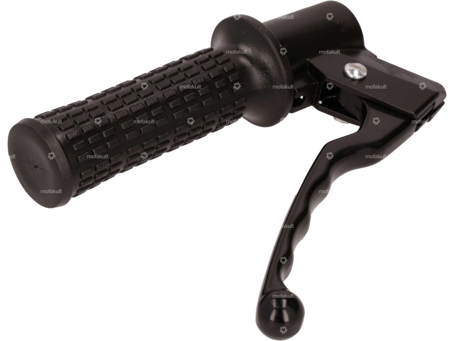 Domino Gasgriff-Set Alu schwarz | Piaggio Ciao, SI Carousel Image 3